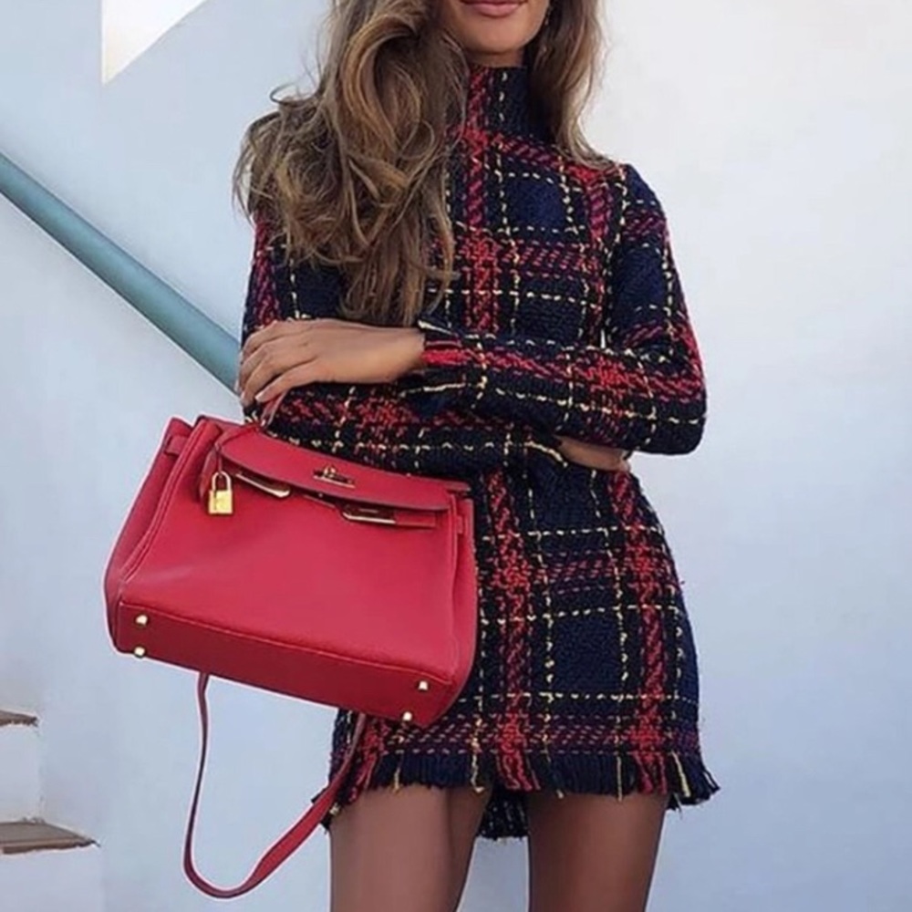 [NWOT] Turtle neck mini dress